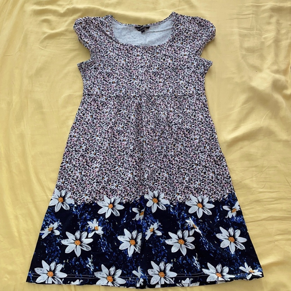 La Chapelle floral summer cotton dress